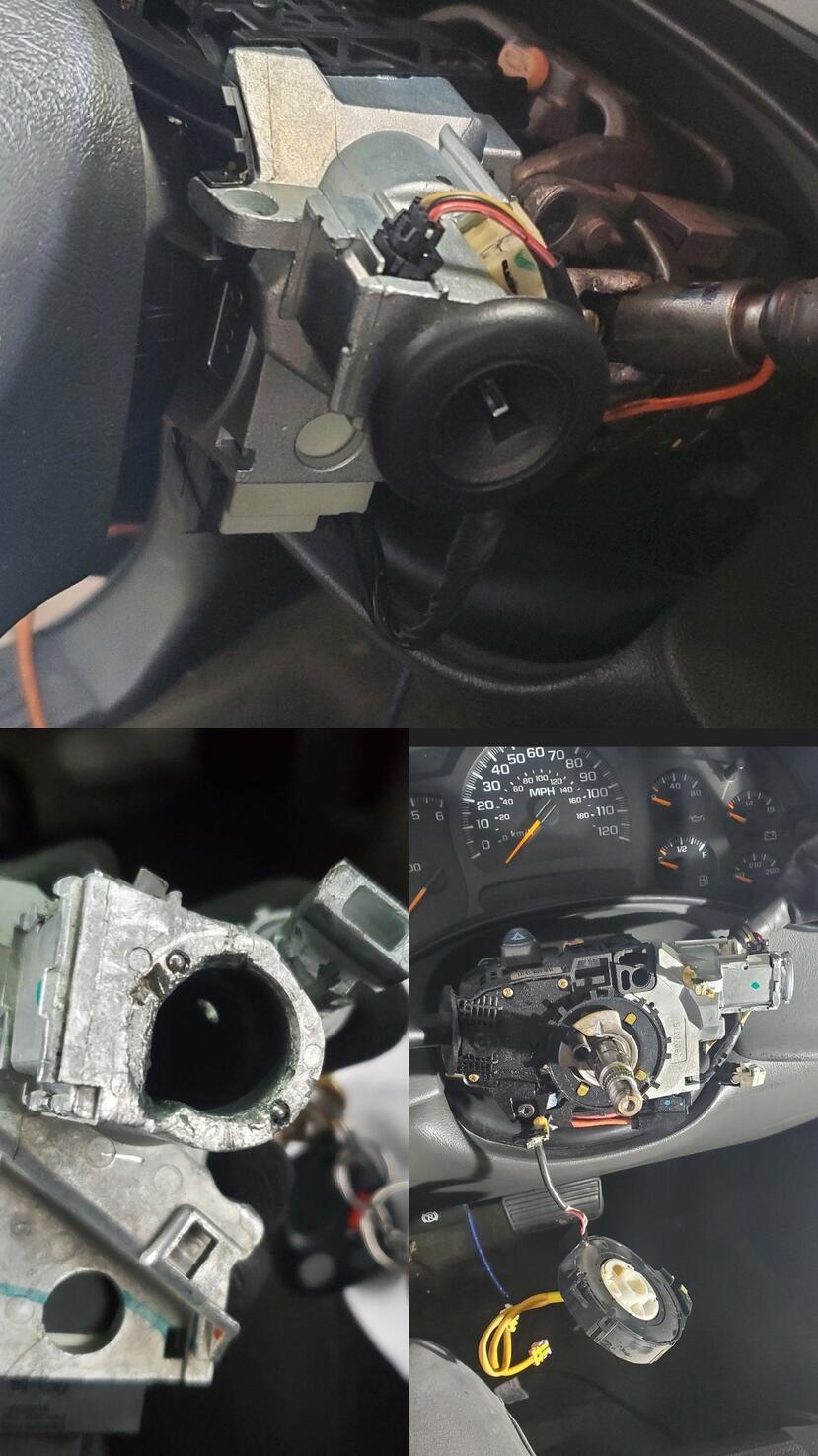 GMC Sierra Ignition replaement due to theft