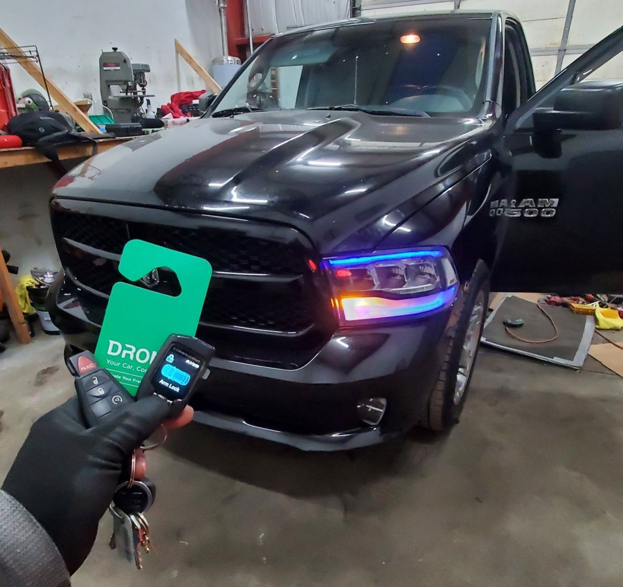 Ram 1500 Drone installation
