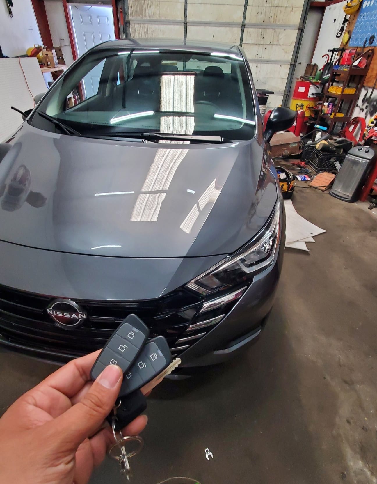 Nissan Sentra 1/2 mile auto start