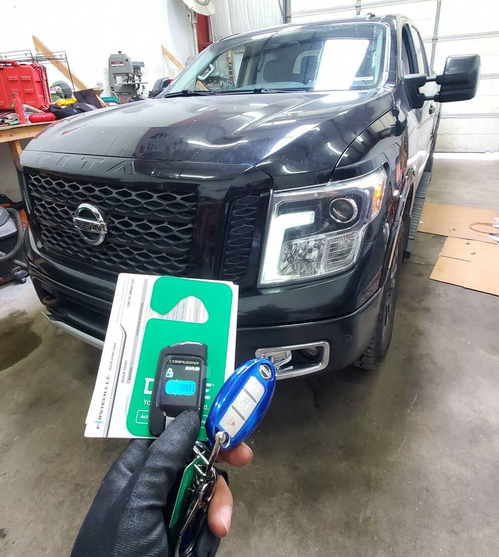 Nissan Titan Drone installation