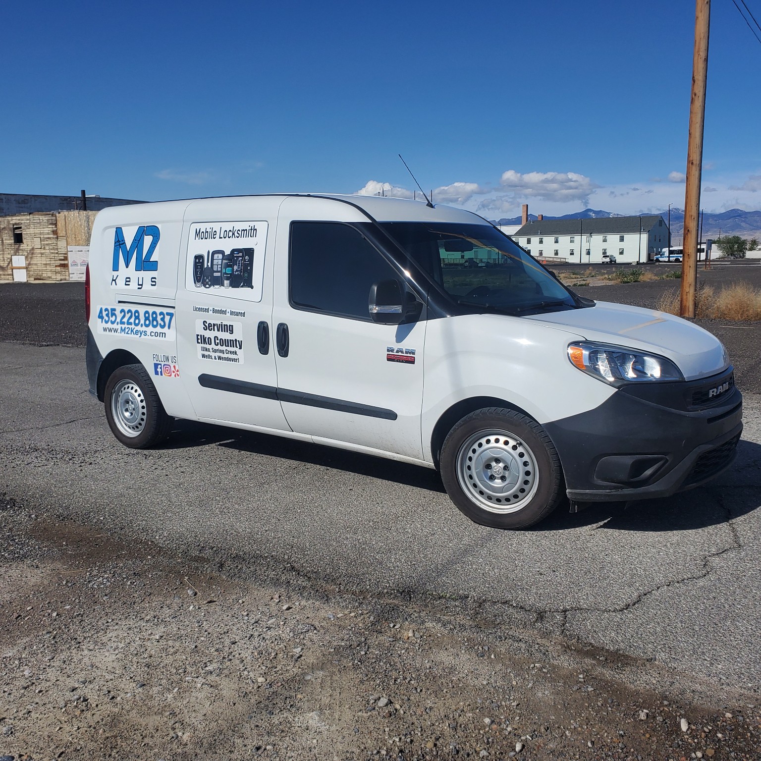 M2 Keys automotive locksmith job in Elko Nevada