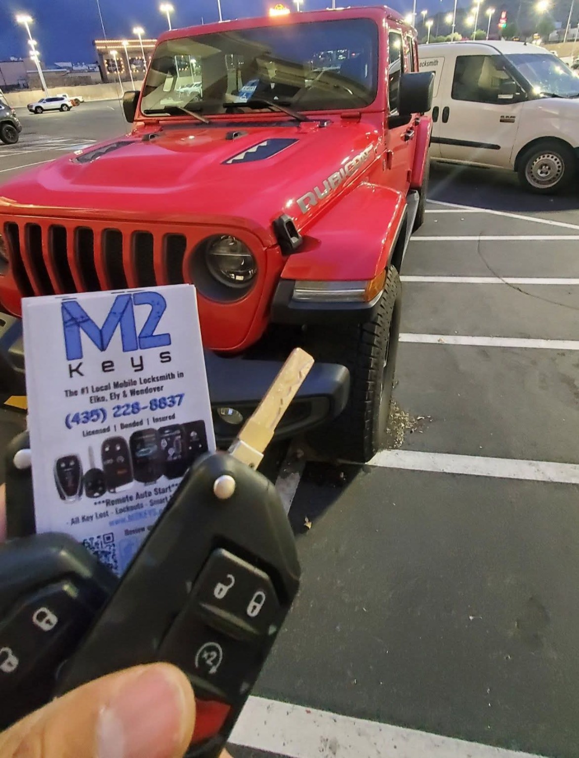 M2 Keys automotive locksmith job in Elko Nevada