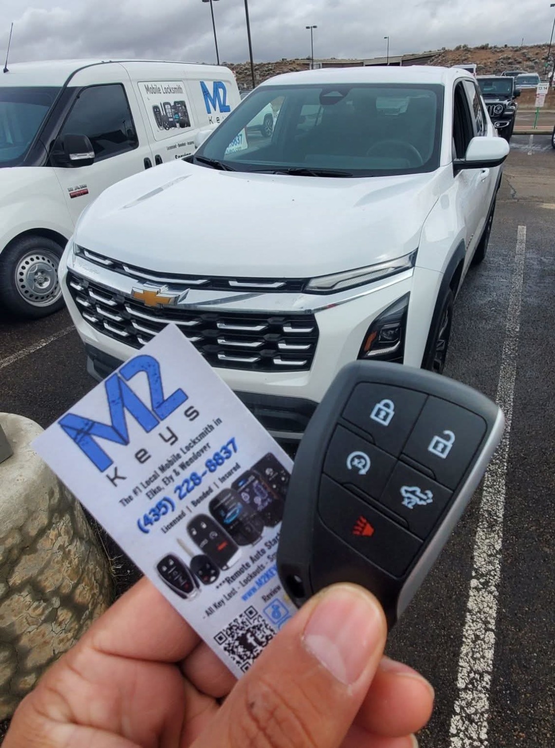 Recent M2 Keys locksmith job